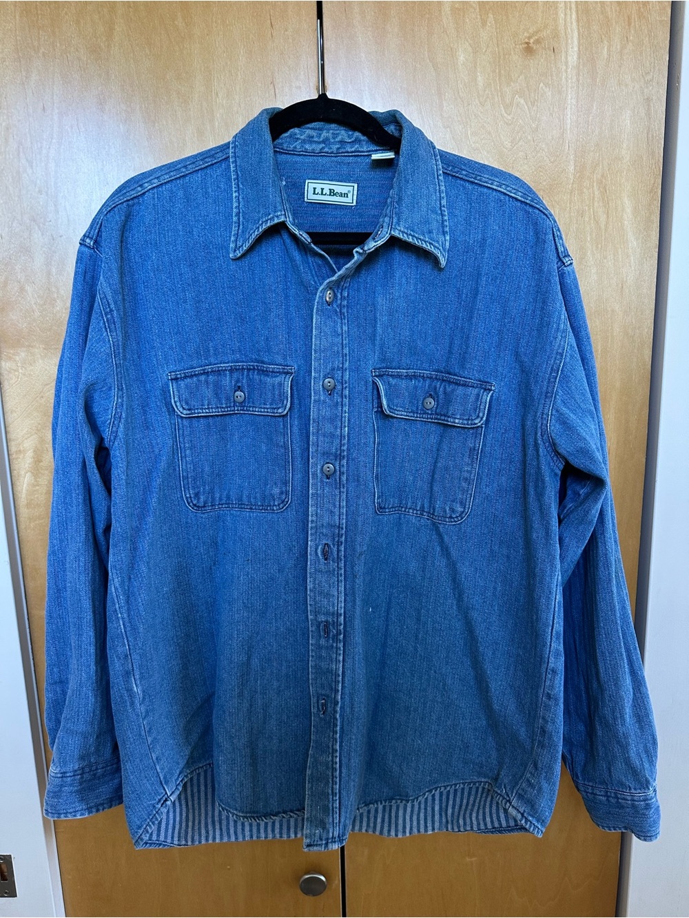 Vintage 1990’s LL Bean denim shirt